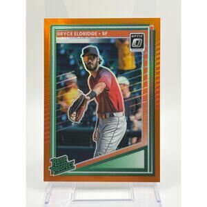 2025 Panini Optic Bryce Eldridge Rated Prospect Orange Refractor 60/199 SP Giant